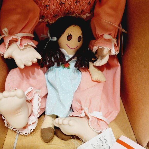 VTG Ashton Drake Porcelain Angel Doll Collection Everlasting Friendship Box COA - Picture 3 of 7